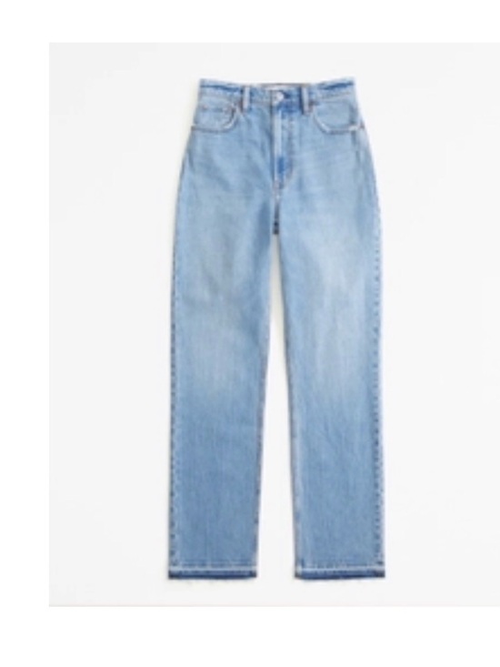 Abercrombie & Fitch Denim - Abercrombie Ultra High Rise 90s Straight Jean